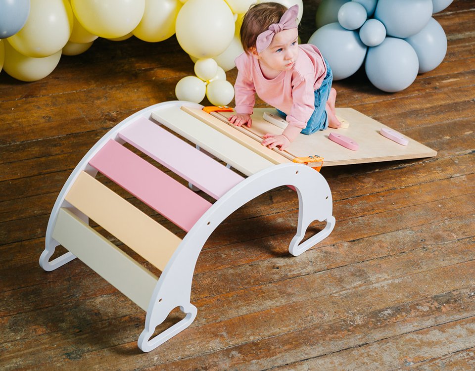 Sway Rainbow Šūpoļu Komplekts – Krāsains Piedzīvojums Aktīvai Spēlei! - Image 2