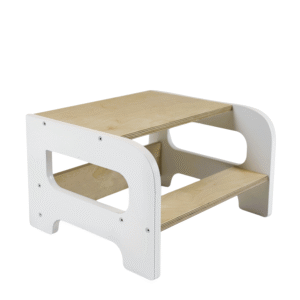 Koka pakāpiens bērniem: Montessori palīgsēdeklis