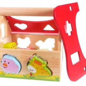 Fermu mājiņa – formiņu šķirotājs ar dzīvnieciņiem